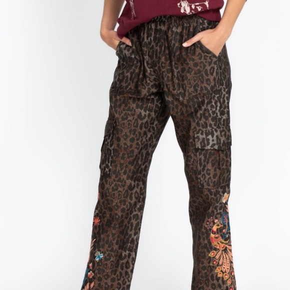 Johnny Was Shuri Cargo Pants- XL - NWT - Picture 2 of 15